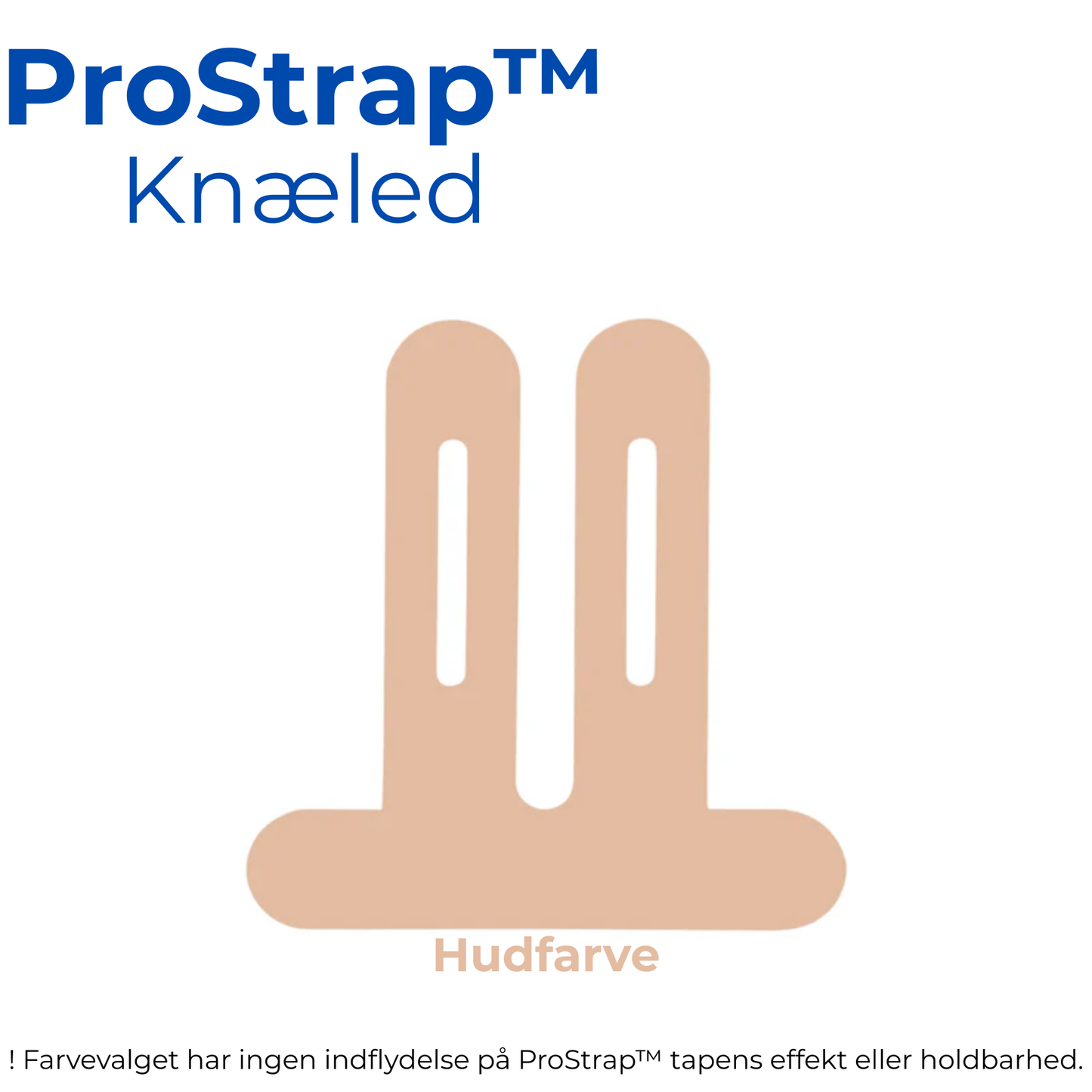 ProStrap™ | Præskårne knæ-tapes til maksimal stabilitet og øjeblikkelig smertelindring