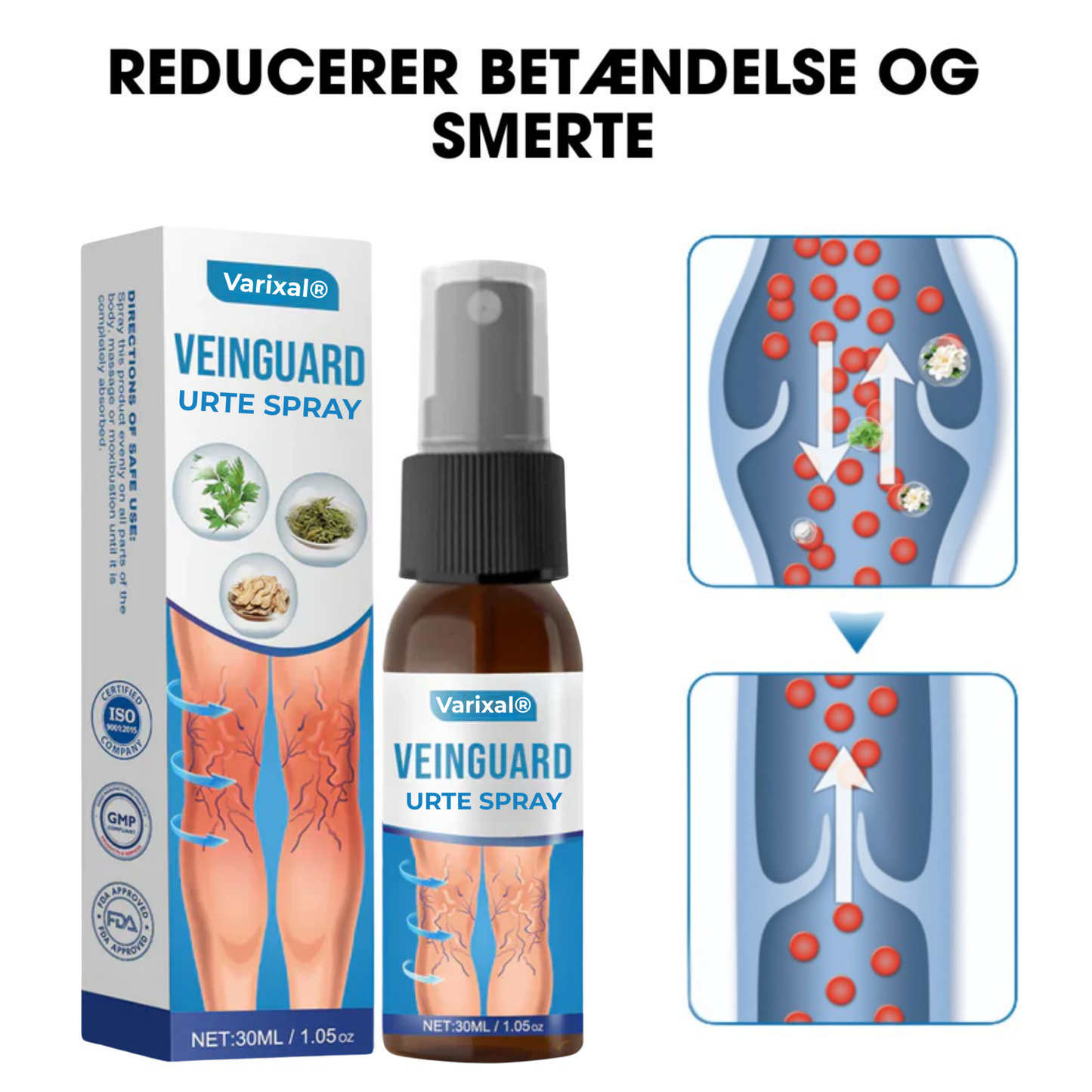 Varixal® | Synlige resultater allerede efter 48-72 timer