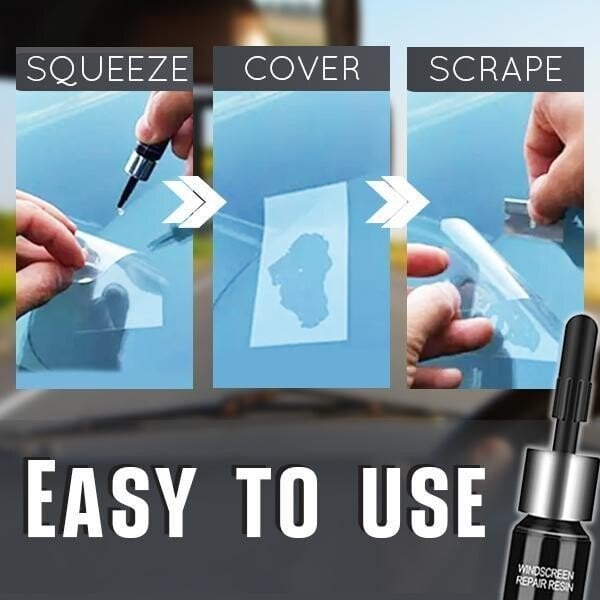 GlassCare Repair Kit💪 | Sig farvel til dit ødelagte vindue! (1+1 GRATIS)