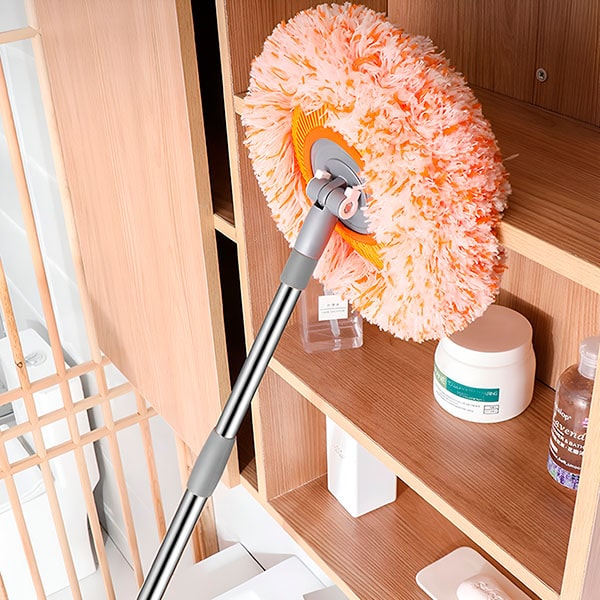 MopMaxx® | Med et udtrækkeligt skaft på op til 115 cm er den også perfekt til rengøring af vinduer, lofter, biler, keramik og mere.