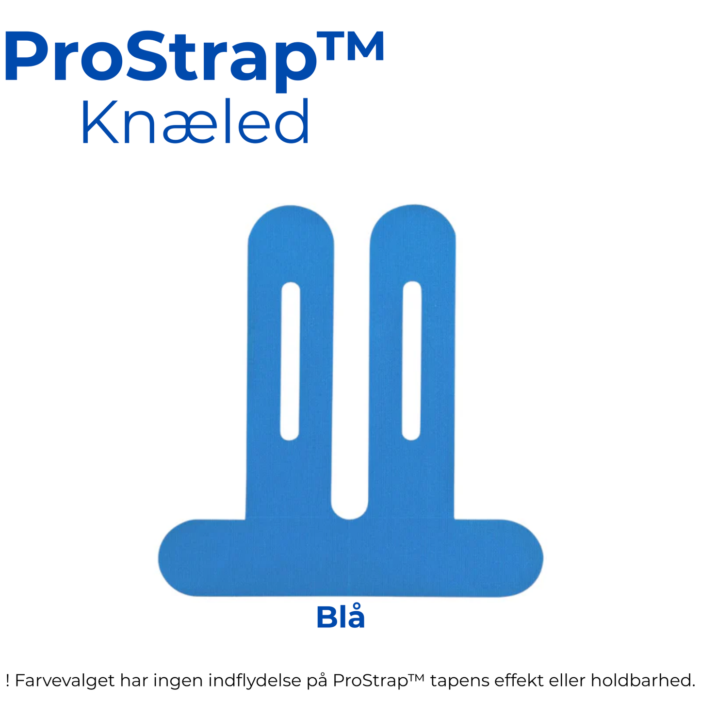 ProStrap™ | Præskårne knæ-tapes til maksimal stabilitet og øjeblikkelig smertelindring