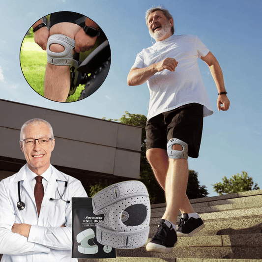 MoveMedix™ Knæstøtte | Fjern den virkelige årsag til knæsmerter på kun 3 dage!