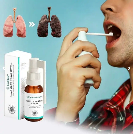 BreathEase™ | Fjerner slim, der sidder fast i dine lunger!