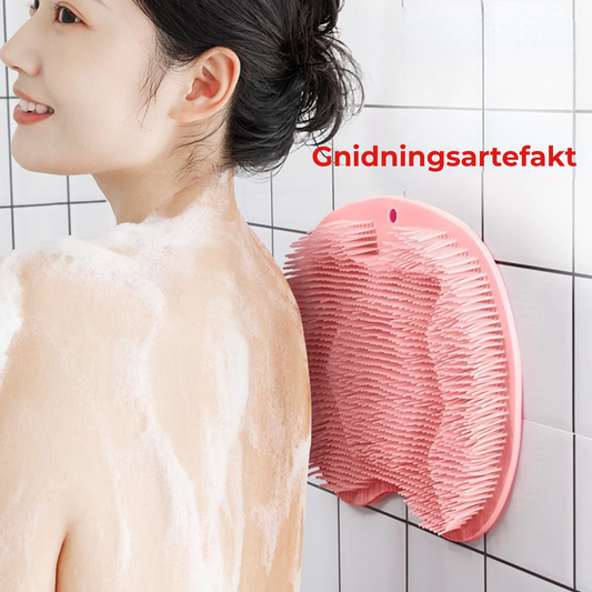 ScrubBuddy™ | Nem sugekopmonteret massage bademåtte i silikone