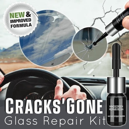 GlassCare Repair Kit💪 | Sig farvel til dit ødelagte vindue! (1+1 GRATIS)