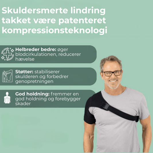 ErgoNex® | 91 % af brugerne oplever lindring og forbedret skulderfunktion inden for den første uge