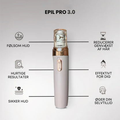 Epil Pro Max V3™ | Din vej til en hårfri fremtid.