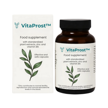 VitaProst™ Kapsler | Krymper prostata med 95 % og genopretter kontrollen på 5 dage.