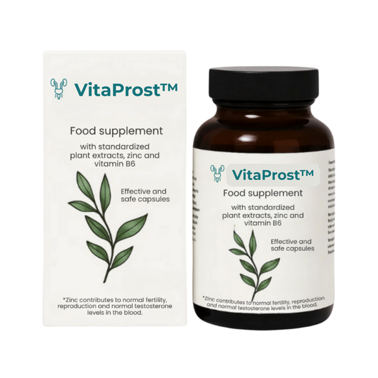 VitaProst™ Kapsler | Krymper prostata med 95 % og genopretter kontrollen på 5 dage.